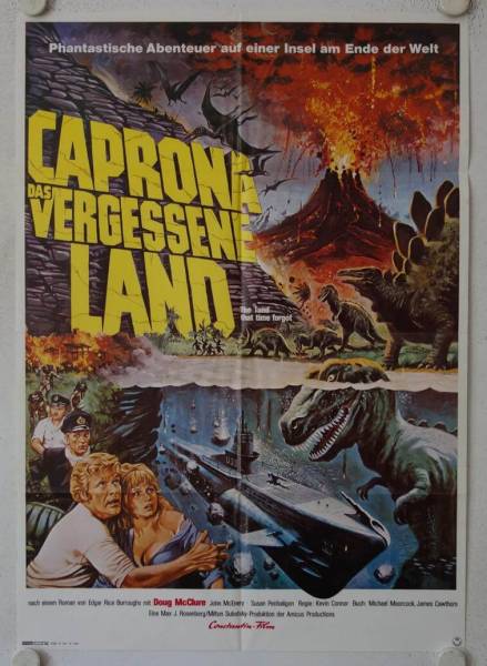 Caprona das vergessene Land originales deutsches Filmplakat